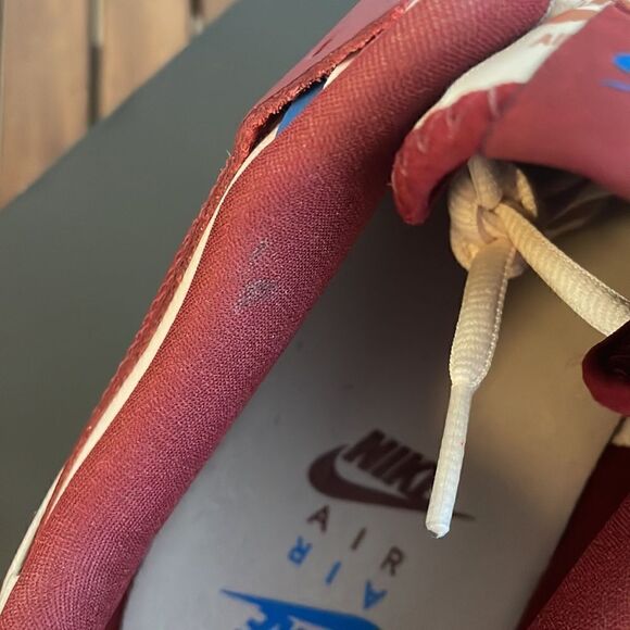 Nike Air Force 1 Shadow Light Soft Pink Team Red US Women 11/UK8.5(CI0919-601) - Picture 14 of 15